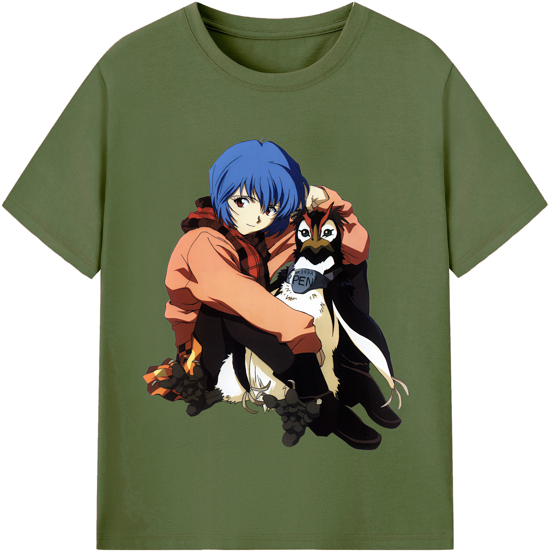 （画像用） EVA 新世紀エヴァンゲリオン 綿100％半袖Tシャツ（フロントプリント）